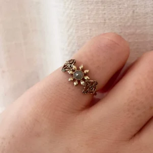 Natalie Perry Jewellery, Triple Petal Ring (4)