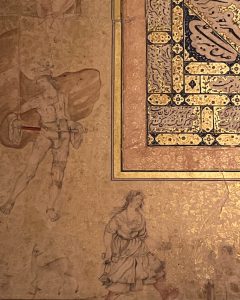 Mughal Painting - European Engravings in the Gulshan Album 3