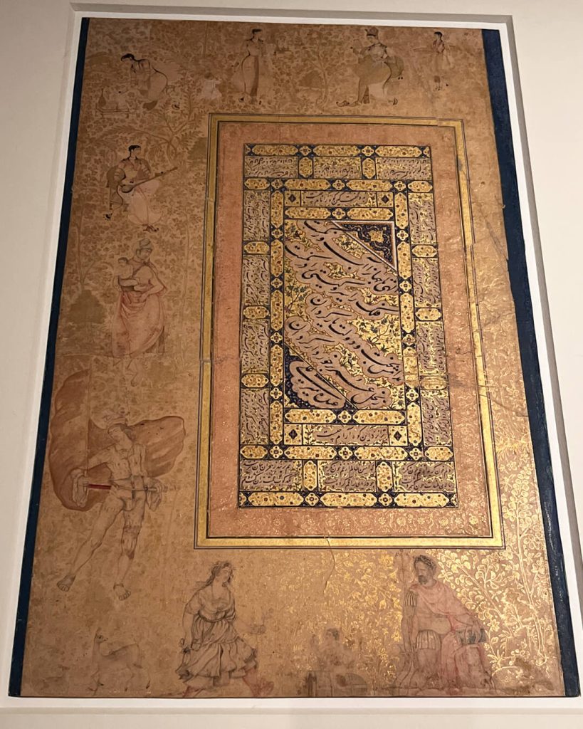 Mughal Painting - European Engravings in the Gulshan Album