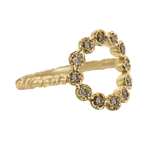Natalie Perry Jewellery, Diamond Circle Ring (2)