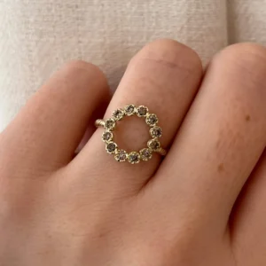 Natalie Perry Jewellery, Diamond Circle Ring (5)